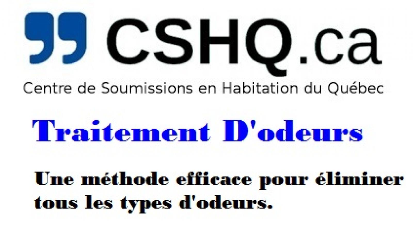 Traitement D'odeur Odeurs Solutions Québec Logo